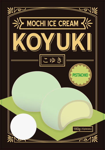 - Koyuki - Mochi Ice Pistachio 6st