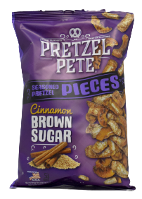 - Pretzel Pete - Cinnamon Brown SugarSeasoned Pretzel Pieces 160g