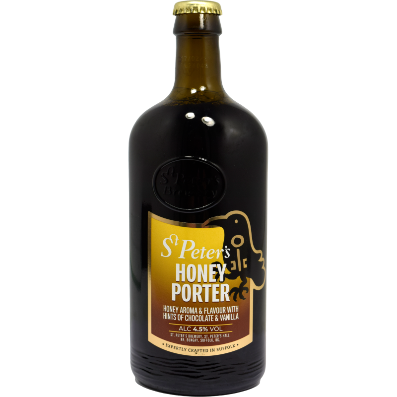 - St Peter''s - Honey Porter 500ml 4.5%