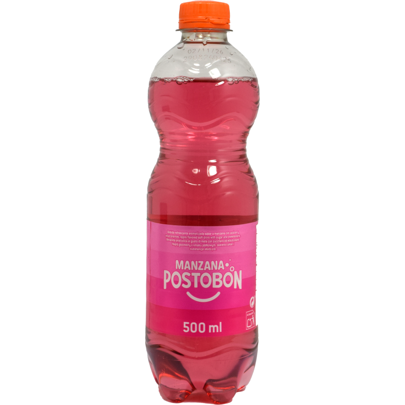 - Postobon - Manzana Apple Soft Drink 500ml