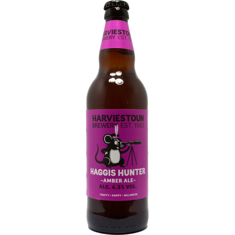 - Harviestoun - Haggis Hunter Amber Ale 500ml