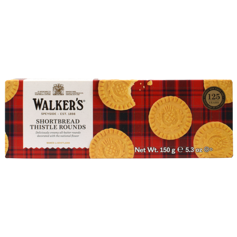 - Walker''s - Shortbread Thistle Rounds 150g