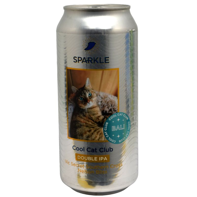 - Sparkle - Cool Cat Club Bali DIPA 8% Blik 440ml