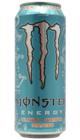 - Monster - Energy Ultra Fiesta Mango Zero Sugar 500ml