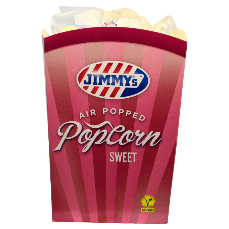 - Jimmy''s - Sweet Popcorn Box 140gr