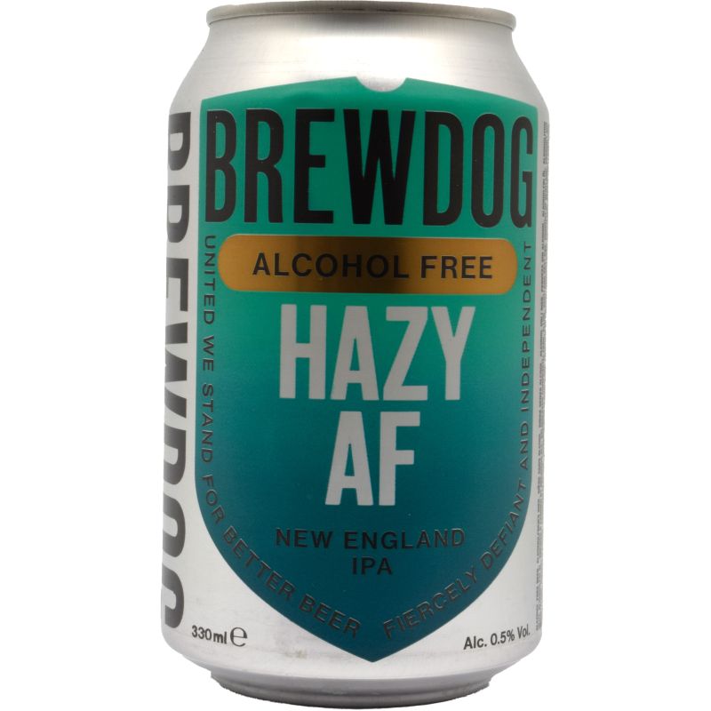- Brewdog - Hazy 0.5% NEIPA Blik 330ml