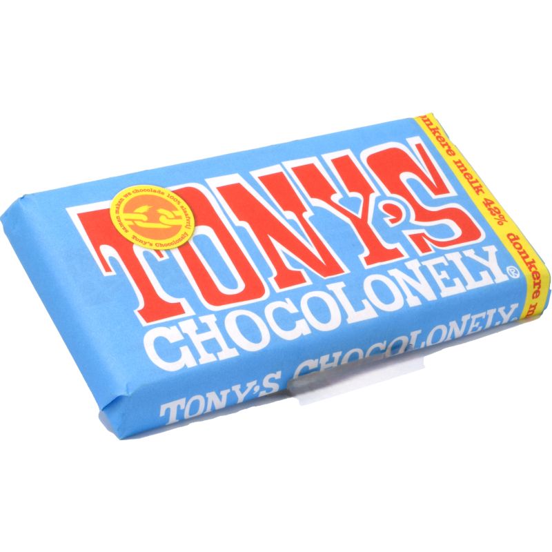 - Tony''s Chocolonely - Donkere Melk Chocolade Reep 180g