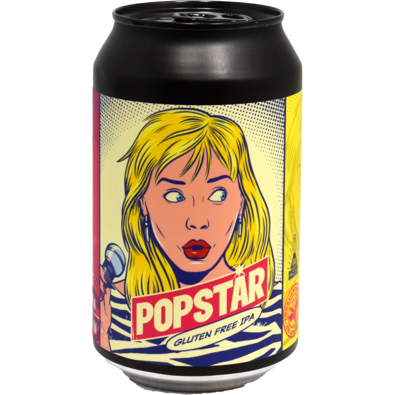 - Mad Scientist - Popstar Gluten Free IPA 6% Blik