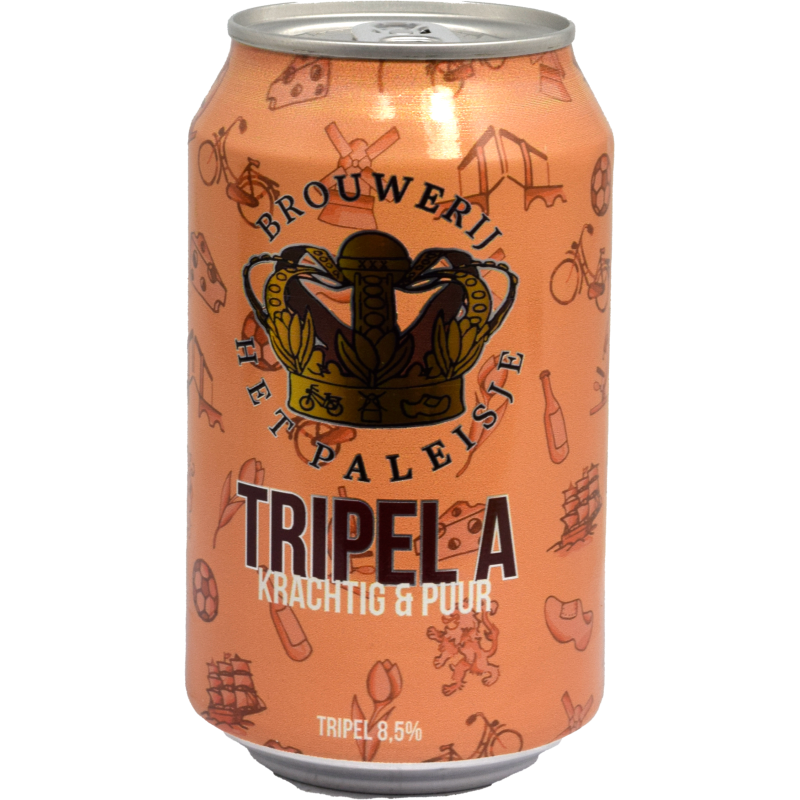 - Het Paleisje - Tripel A Tripel Blik 330ml 8.5%