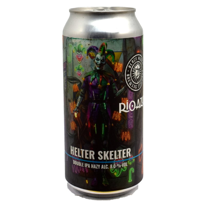 - Black Rebel - Helter Skelter DIPA Hazy Blik 440ml 8%