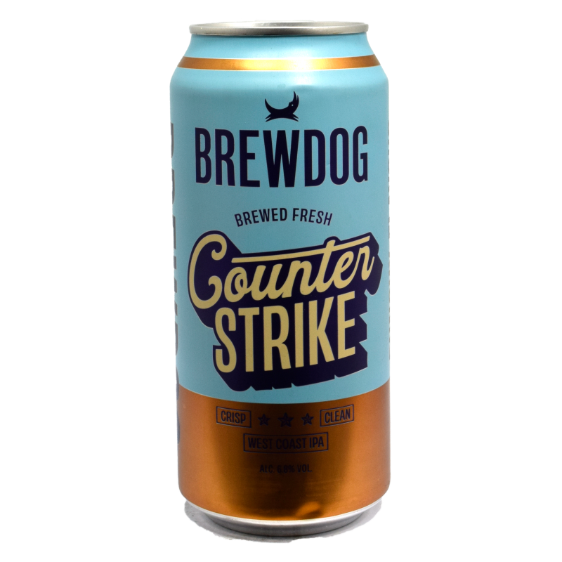 - Brewdog - Counter Strike WCIPA Blik 440ml 6.8%