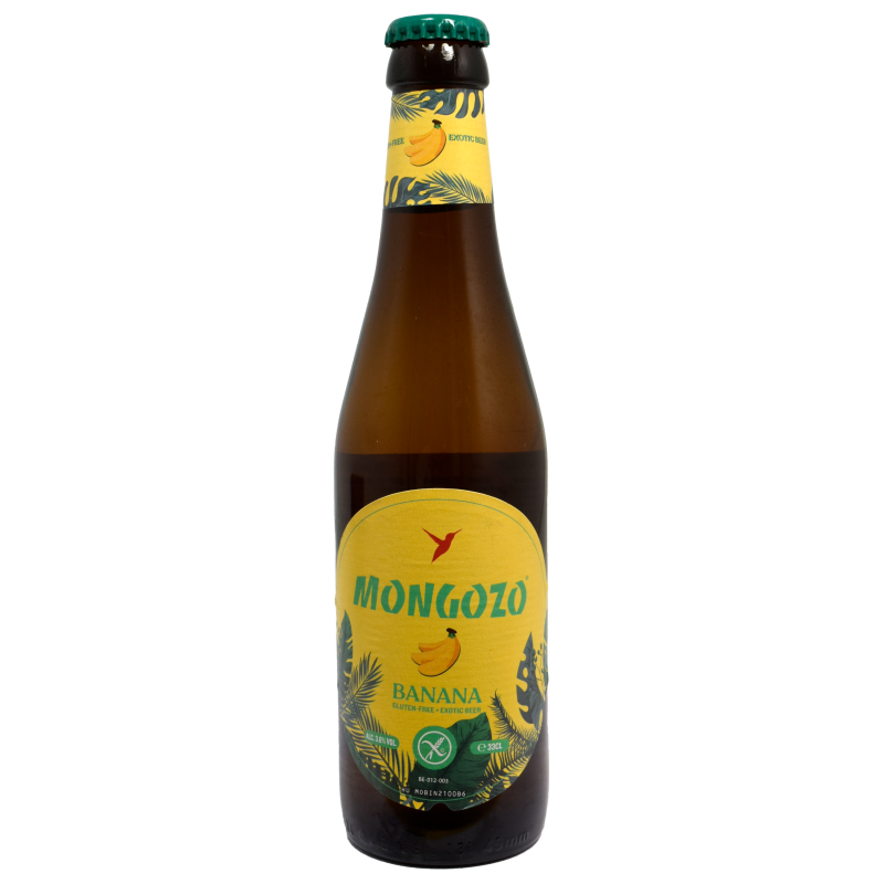 - Mongozo - Banana Exotic Beer Glutenfree 330ml 3.6%