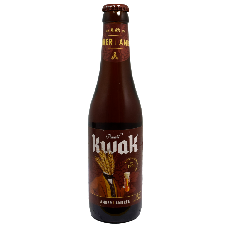 - Bosteels - Pauwel Kwak Amber 330ml 8.1%