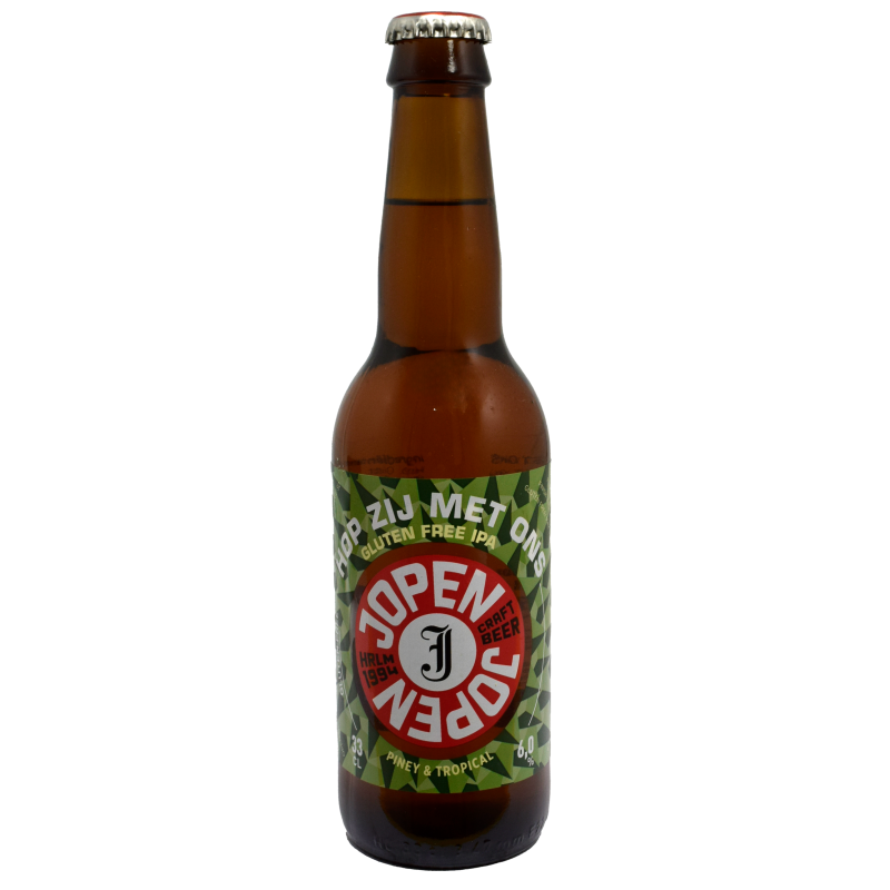 - Jopen - Hop Zij Met Ons Gluten Free IPA 330ml 6%