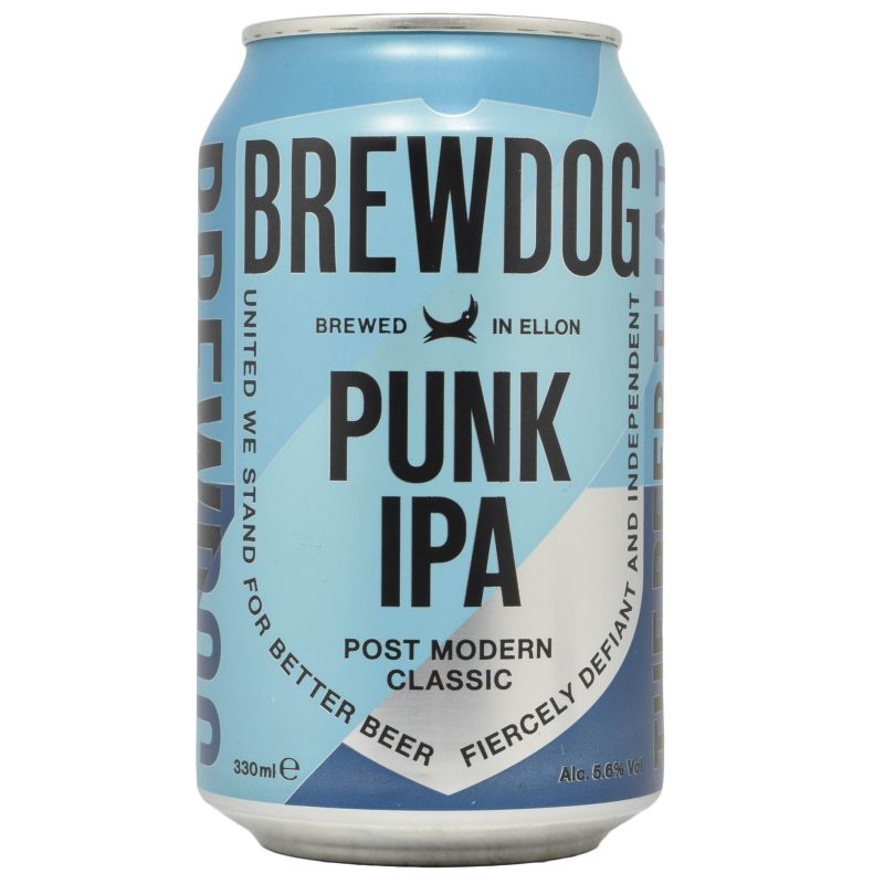 - Brew Dog - Punk IPA Blik 5,4%