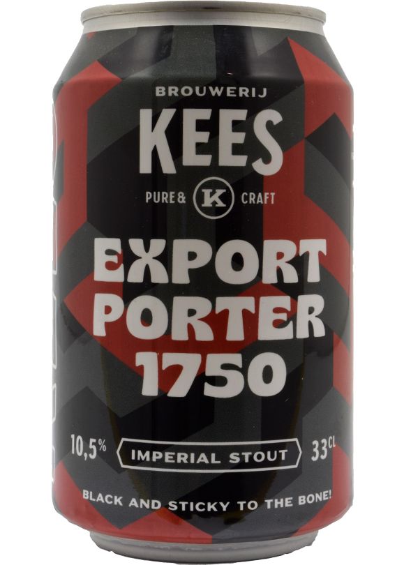 - Kees - Export Porter 1750 Imperial Stout Blik 330ml