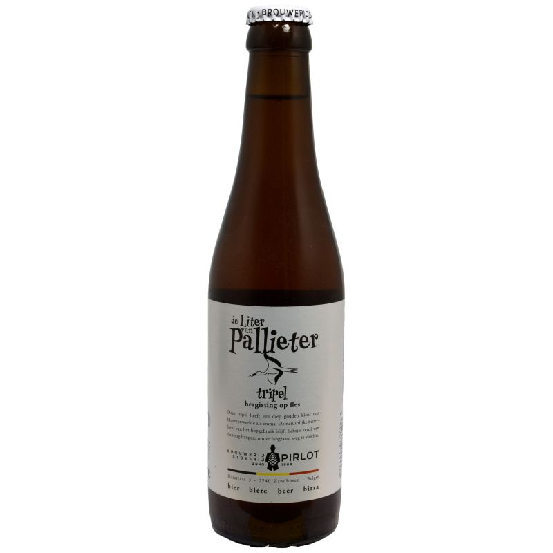 - Pirlot - De Liter Van Pallieter Tripel 330ml 8%