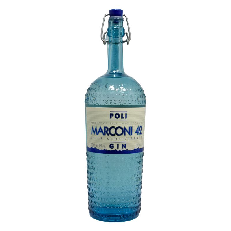 - Poli - Marconi 42 Stile Mediterraneo Gin 70cl 42%