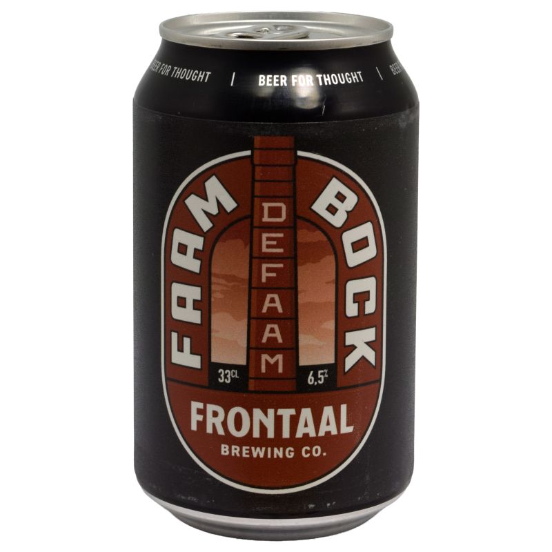 - Frontaal - Faam Bock 6.5% Blik 330ml