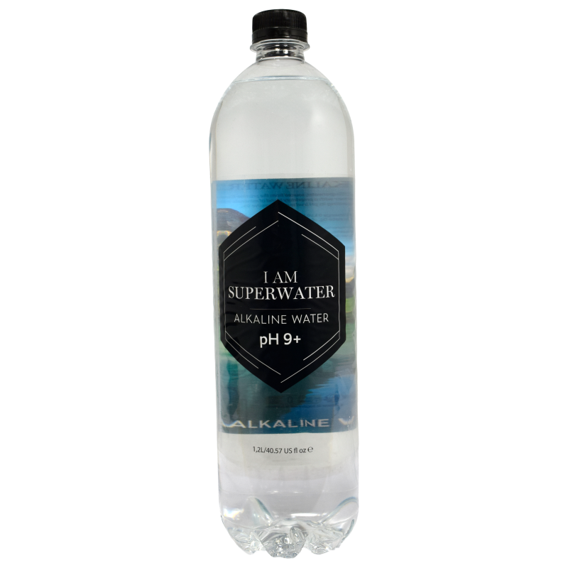 - I Am Superwater - natuurlijk Alkaline Spring Water 1,2L
