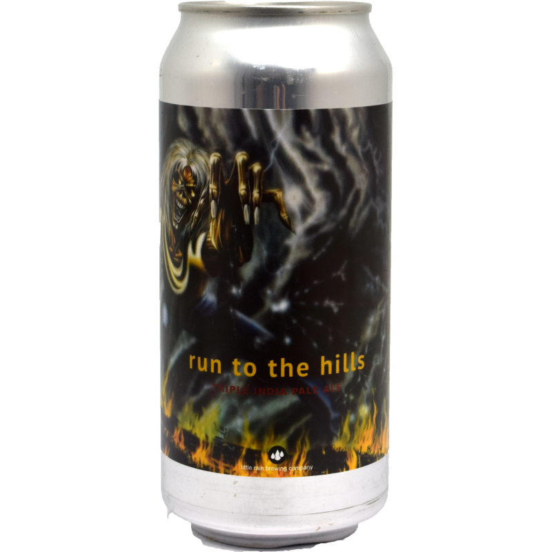 - Little Rain - Run To The Hills Triple IPA Blik 440ml 9.2%
