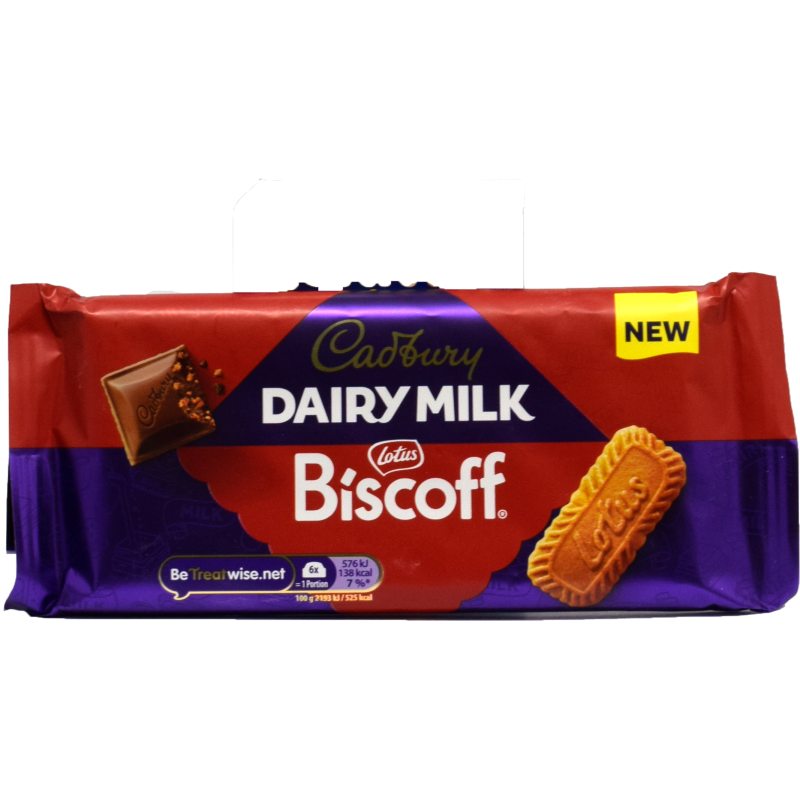 - Cadbury - Dairy Milk Biscoff 105gr