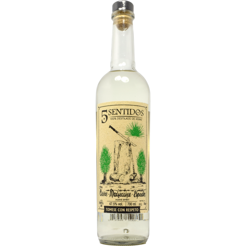 - 5 Sentidos Mezcal - Cuixe Madsecuixe Espadin 70cl 47.5%