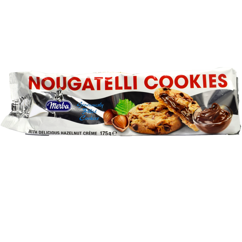- Merba - Nougatelli Cookies 175g