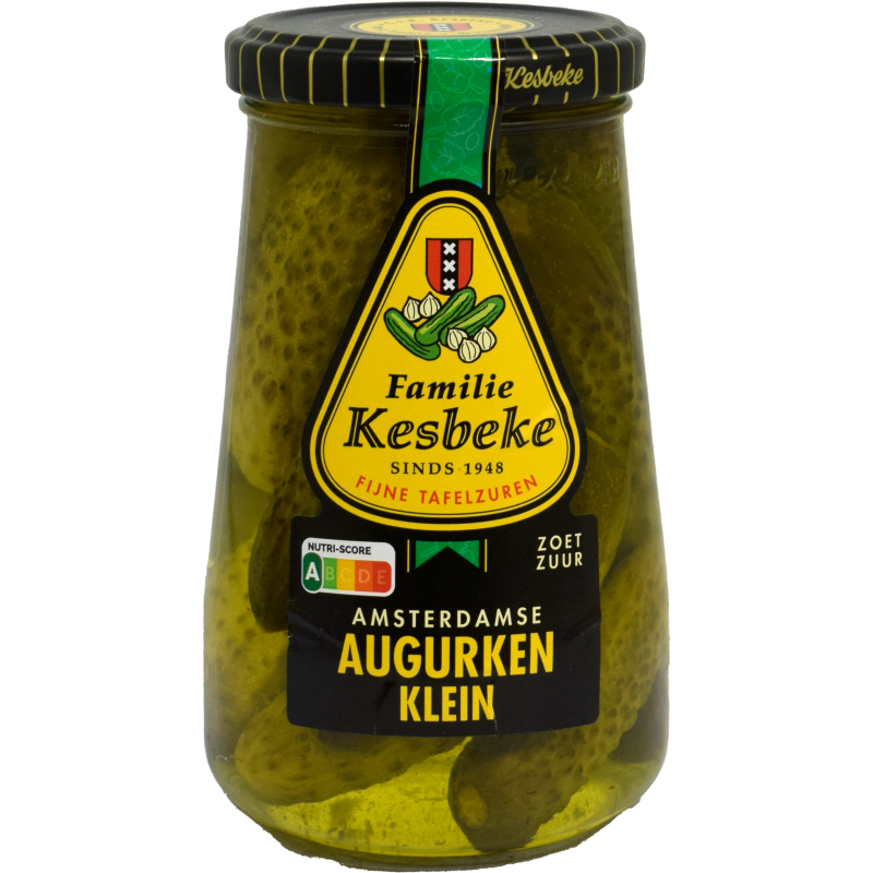 - Kesbeke - Augurken AB Zoet Zuur 370ml