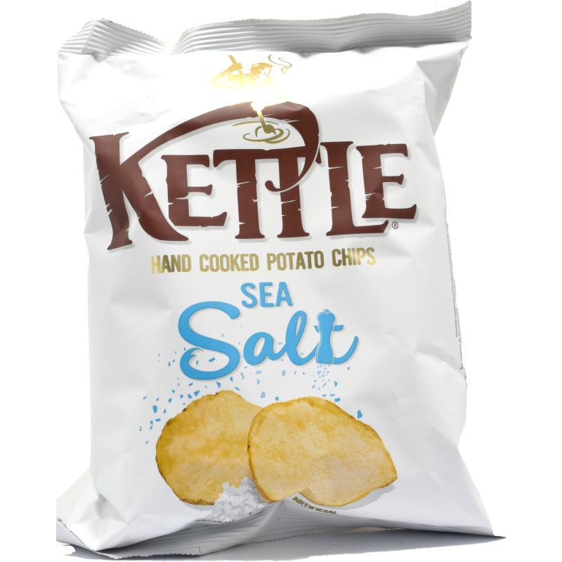 - Kettle - Hand Cooked Potato Chips Sea Salt 130g