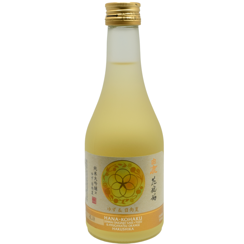 - Hakushika - Hana Kohaku Junmai Daiginjo Yuzu Sake 300ml