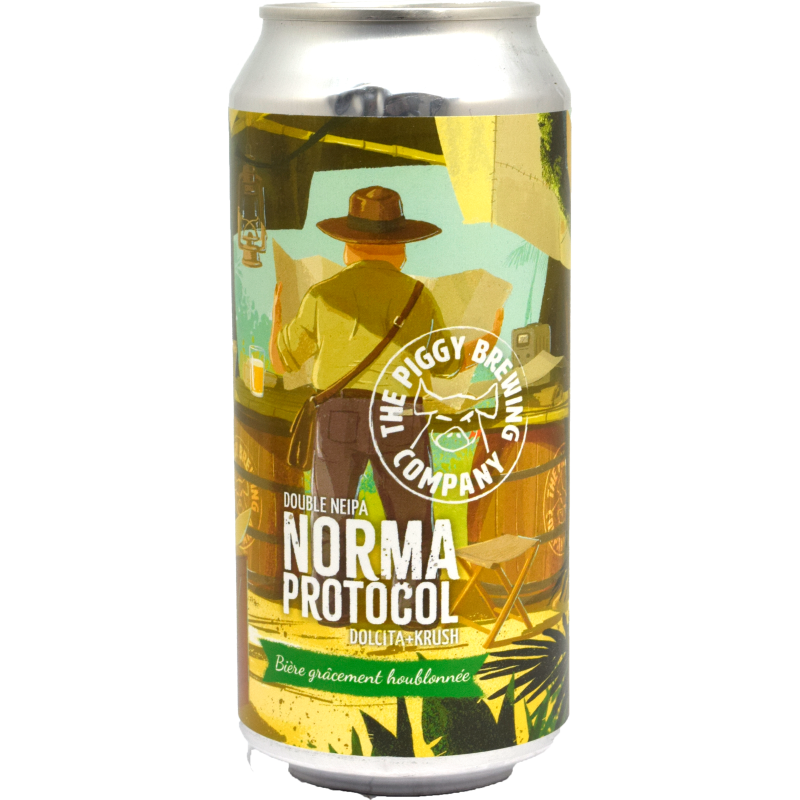 - Piggy Brewing - Norma Protocol NEDIPA Blik 440ml 8%