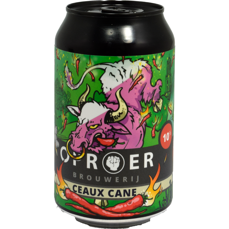 - Oproer - Ceaux Cane Smoked Pepper Imperial Pale Ale 10% Blik 330ml