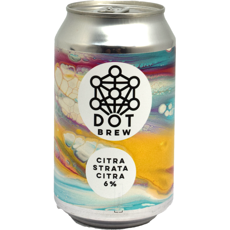- Dot Brew - Citra Strata Citra Blik 330ml 6%