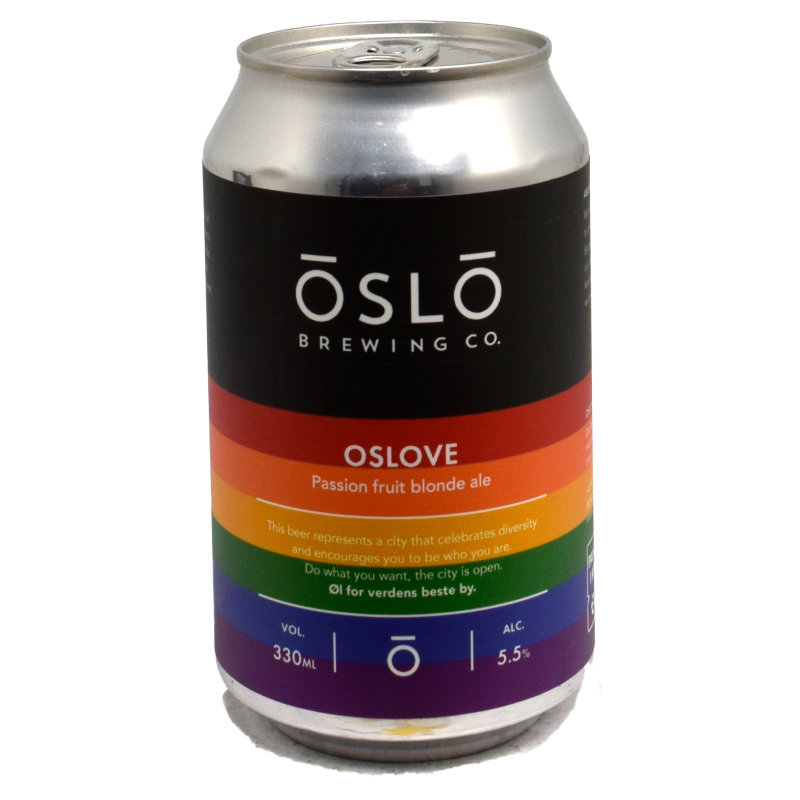 - Oslo Brewing Co - Oslove Passionfruit Blond 5.5% Blik