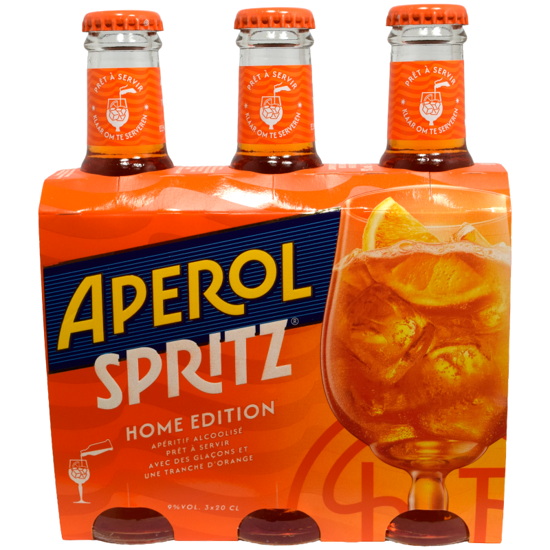 - Aperol Spritz 3x200ml