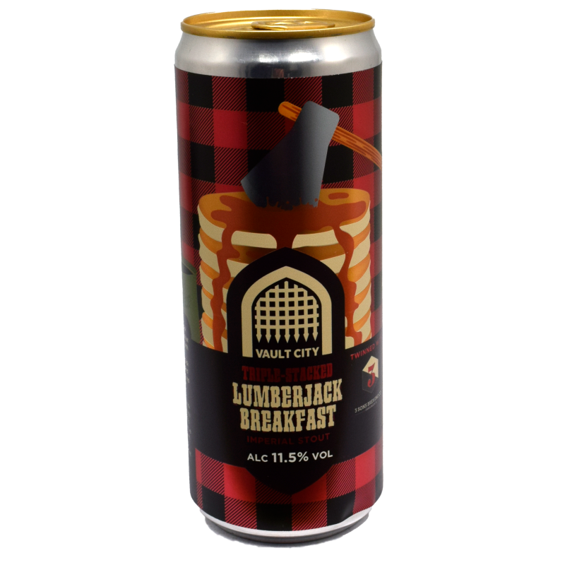 - Vault City - Lumberjack Breakfast Imperial Stout 11.5% Blik 330ml