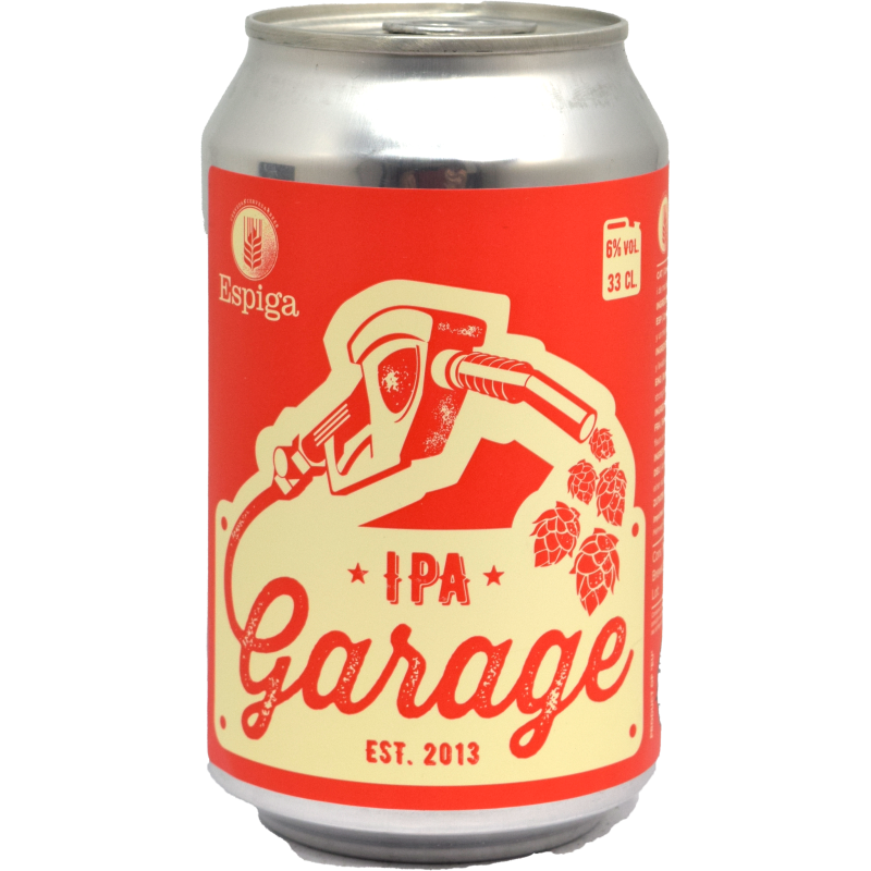 - Espiga - Garage IPA Blik 330ml 6%