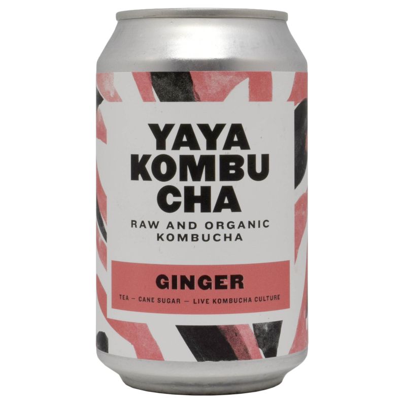 - Yaya Kombucha - Ginger Blik 330ml