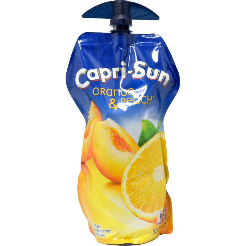 - Capri-Sun - Orange & Peach Fruit Juice 330ml