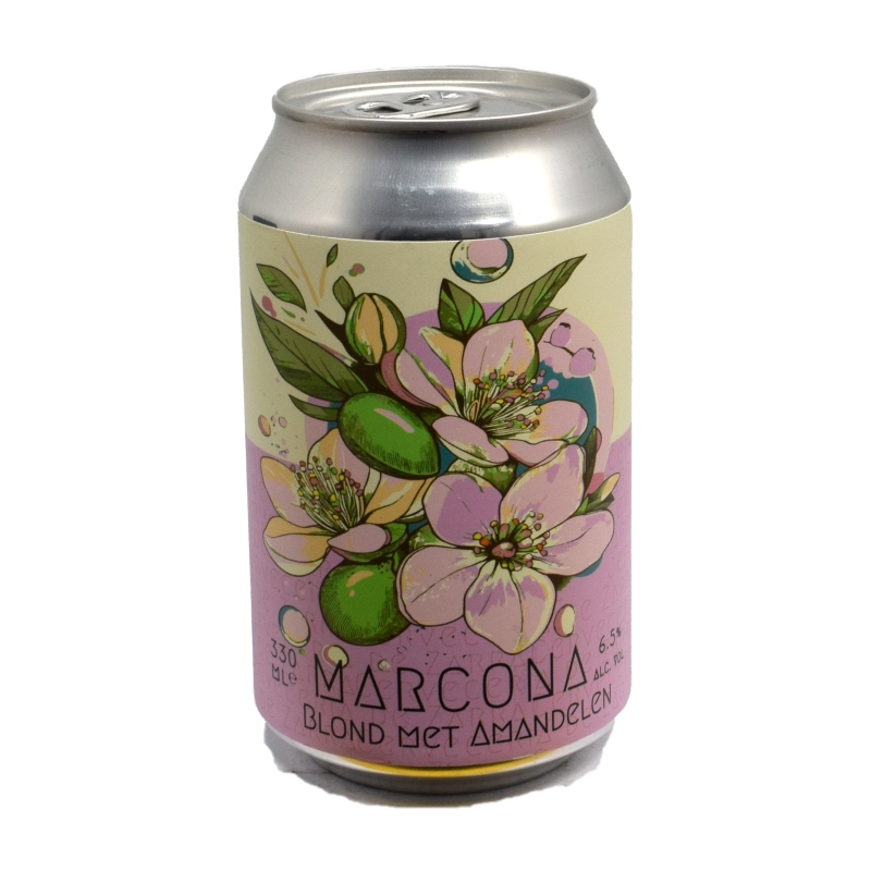 - Cerveceria De Zarra - Marcona Blond Blik 330ml 6.5%