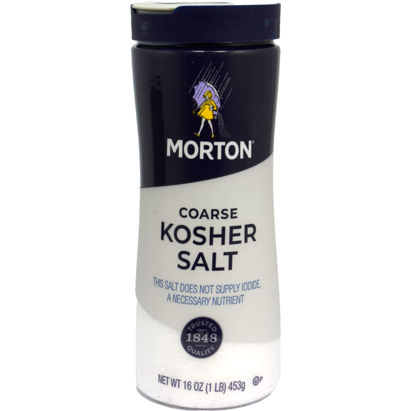 - Morton - Coarse Kosher Salt 453gr