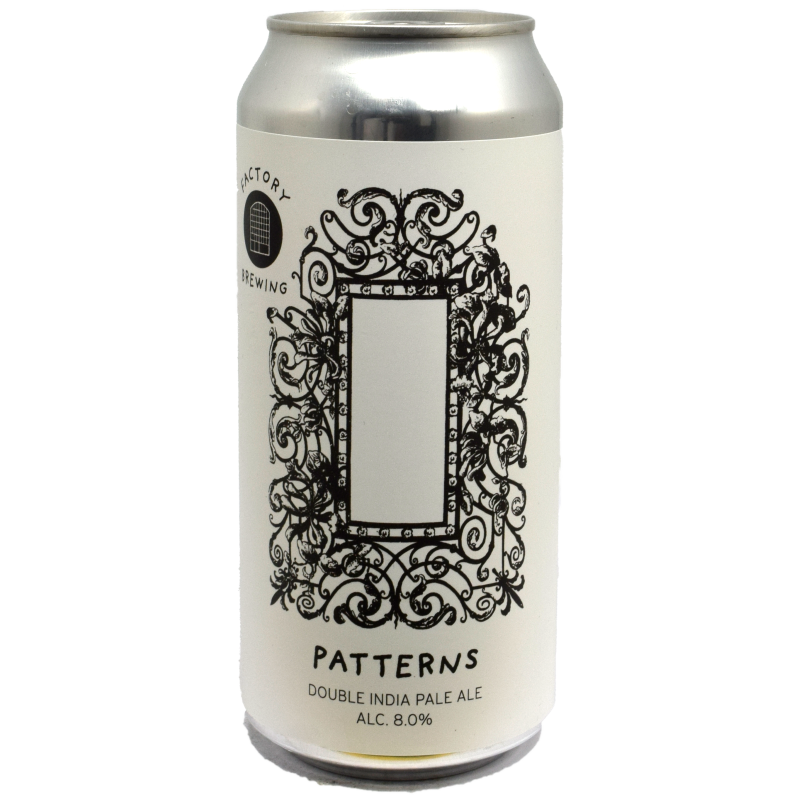 - Factory Brewing - Patterns DIPA Blik 440ml 8%