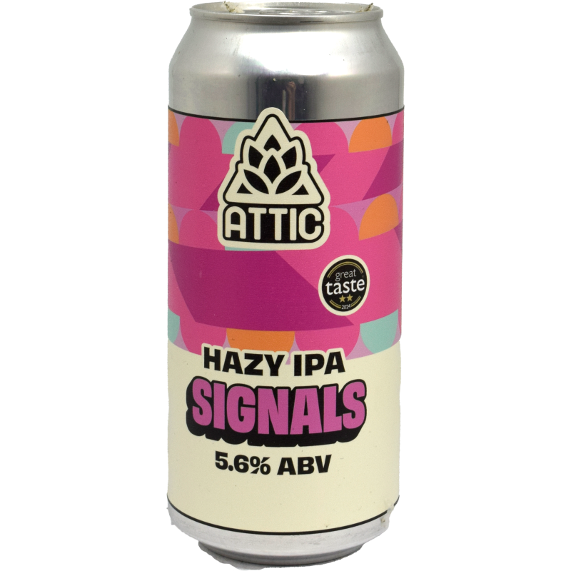 - Attic - Signals Hazy Ipa 440 Ml 5.6%