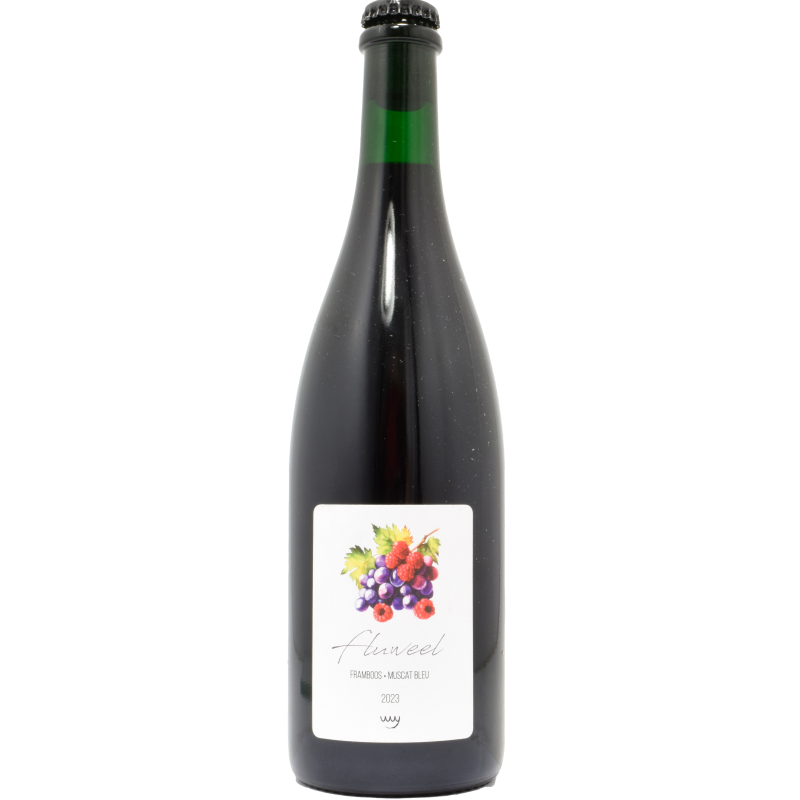 - Boerenerf - Fluweel Lambiek Framboos Muscat Bleu75cl