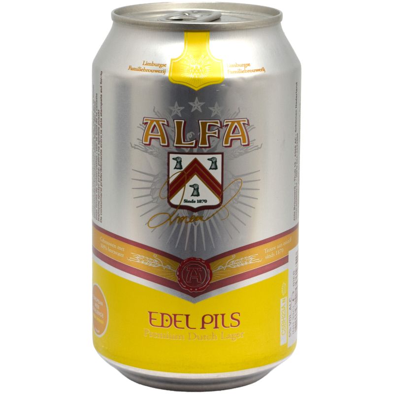 - Alfa Edel Pils Blik 330ml