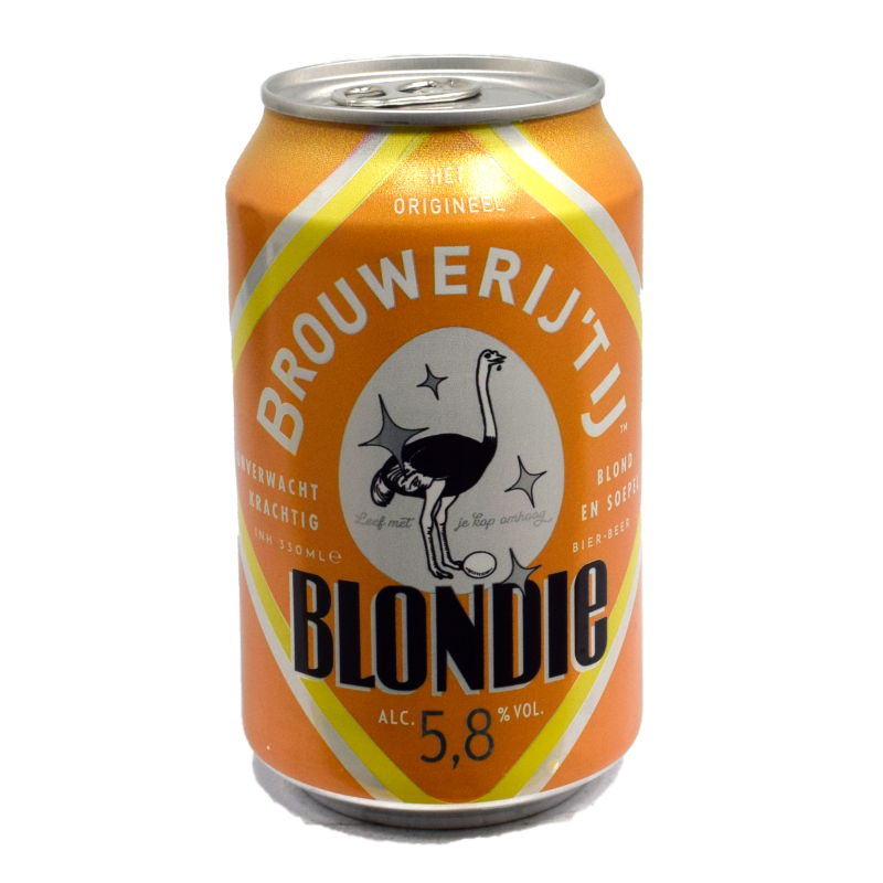 - Brouwerij ''t IJ - Blondie 5,8% Blik