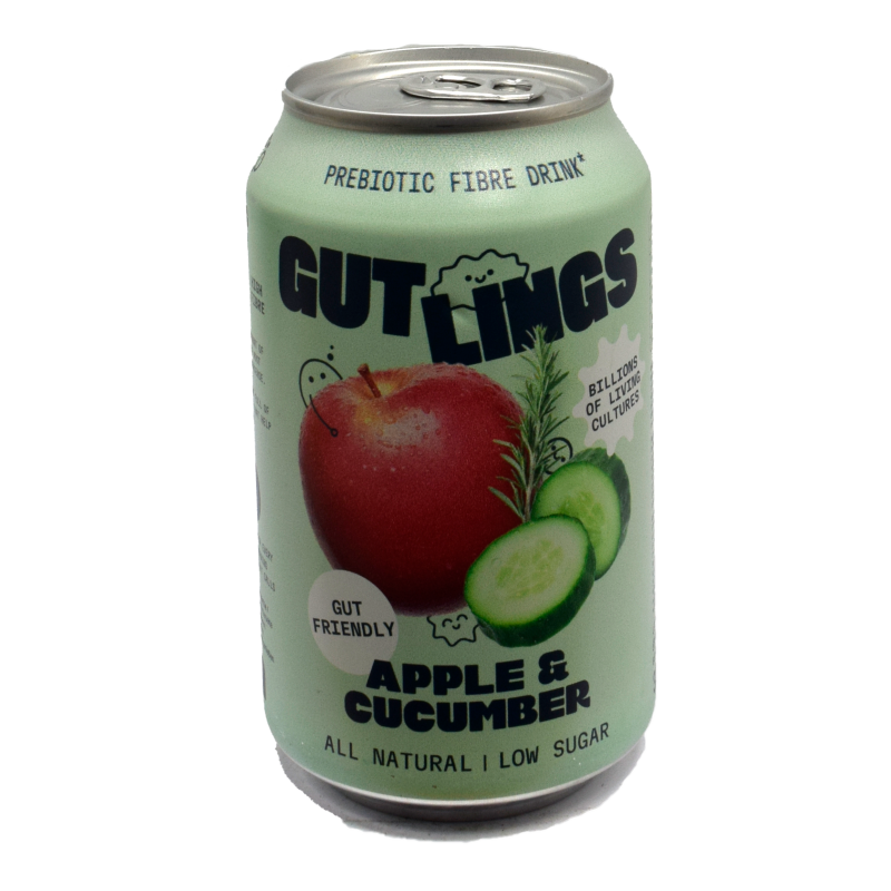 - Gut Lings - Apple & Cucumber Blik 330ml