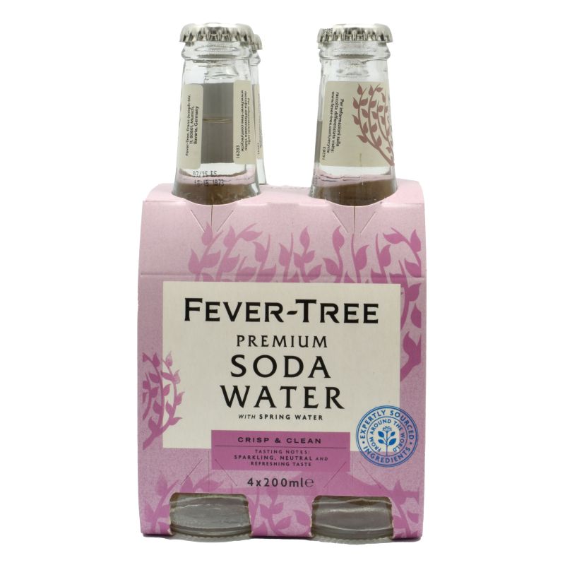 - Fever Tree - Soda Water 4pk
