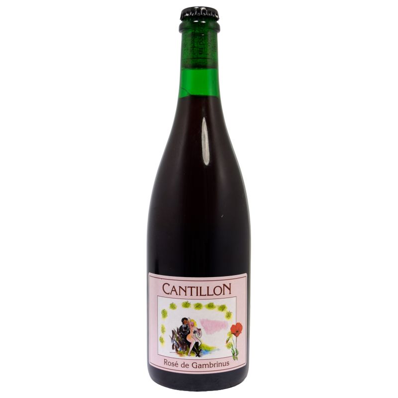 - Cantillon - Rosé de Gambrinus Lambic 75cl 5%